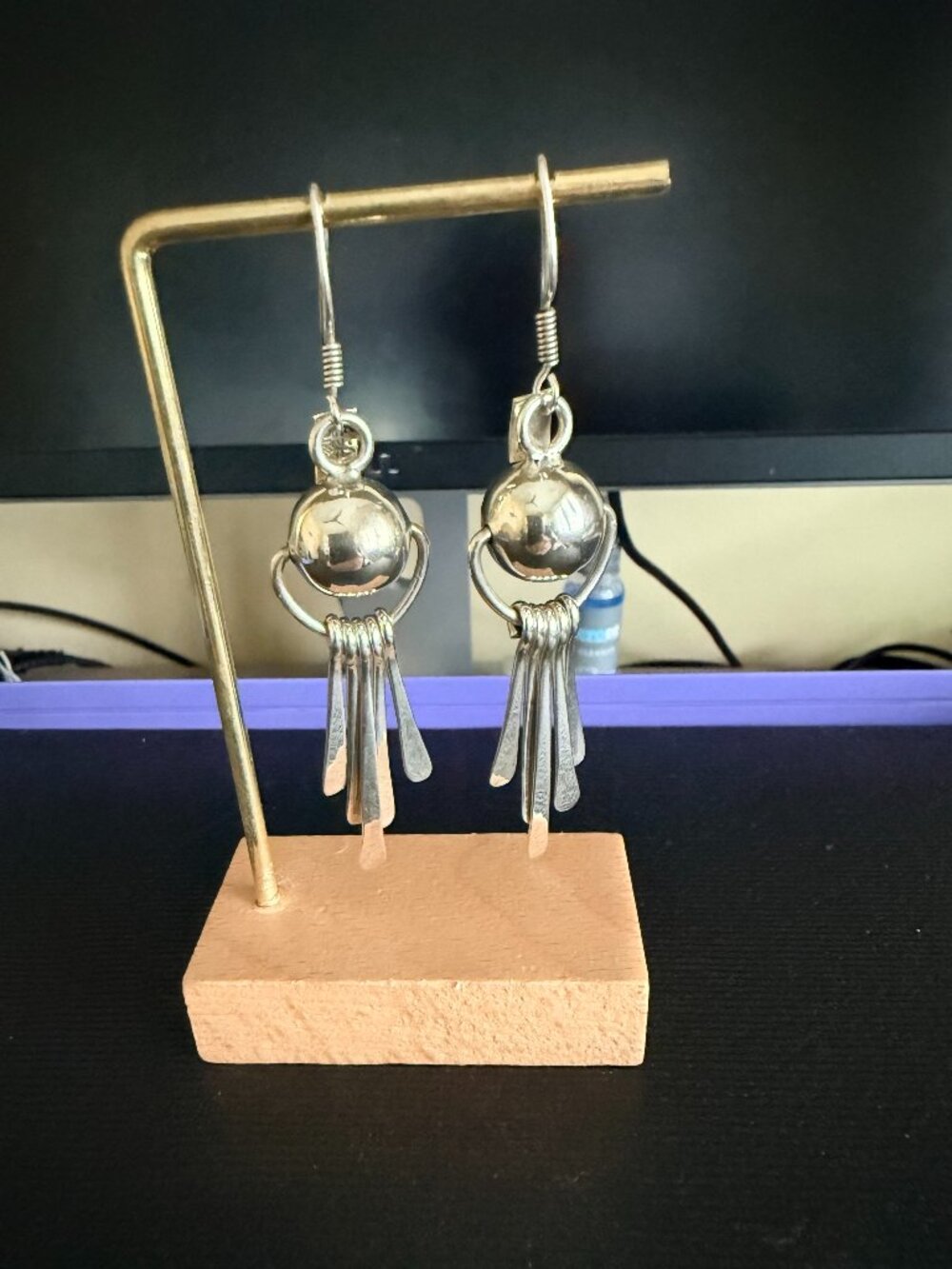 Vintage Sterling Silver Earrings